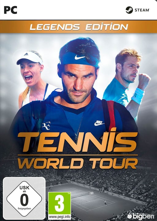 PC - Tennis World Tour - Legends Edition (D/F) Fisico (Box) PC - Tennis World Tour - Legends Edition (D/F) Fisico (Box) 785300132958 N. figura 1