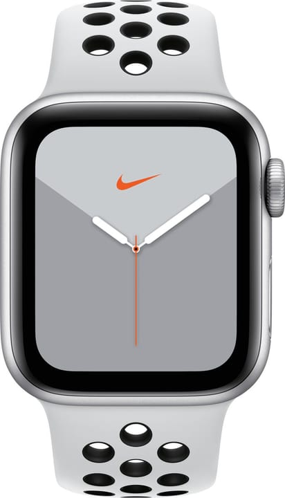 Apple Watch Nike Series 5 GPS 40mm silver Aluminium Pure Platinum Black Nike Sport Band Smartwatch Watch Nike Series 5 GPS 40mm silver Aluminium Pure Platinum Black Nike Sport Band Smartwatch Apple 785300146967 N. figura 1