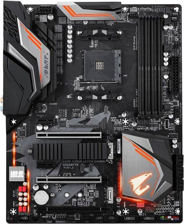 Giga-Byte X470 Aorus Ultra Gaming Mainboard X470 Aorus Ultra Gaming Mainboard Giga-Byte 785300144017 Photo no. 1
