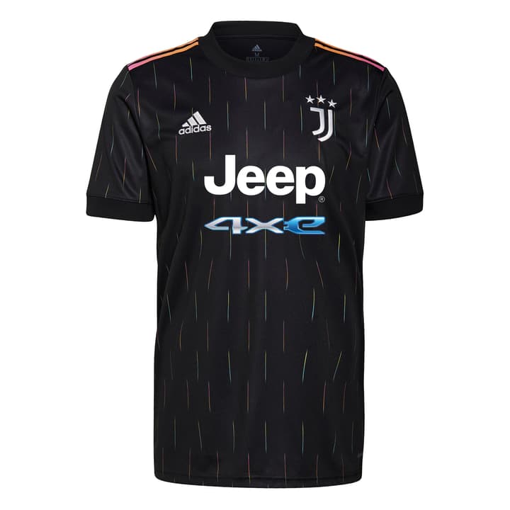 Image of Adidas Juventus Turin Away Replika 21/22 Fussball Clubshirt schwarz