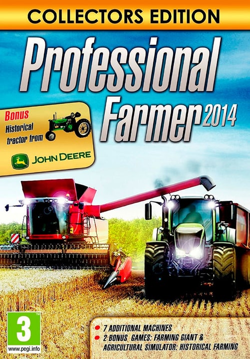 PC - Professional Farmer 2014 Collector's Edition Digitale (ESD) PC - Professional Farmer 2014 Collector's Edition Digitale (ESD) 785300133902 N. figura 1