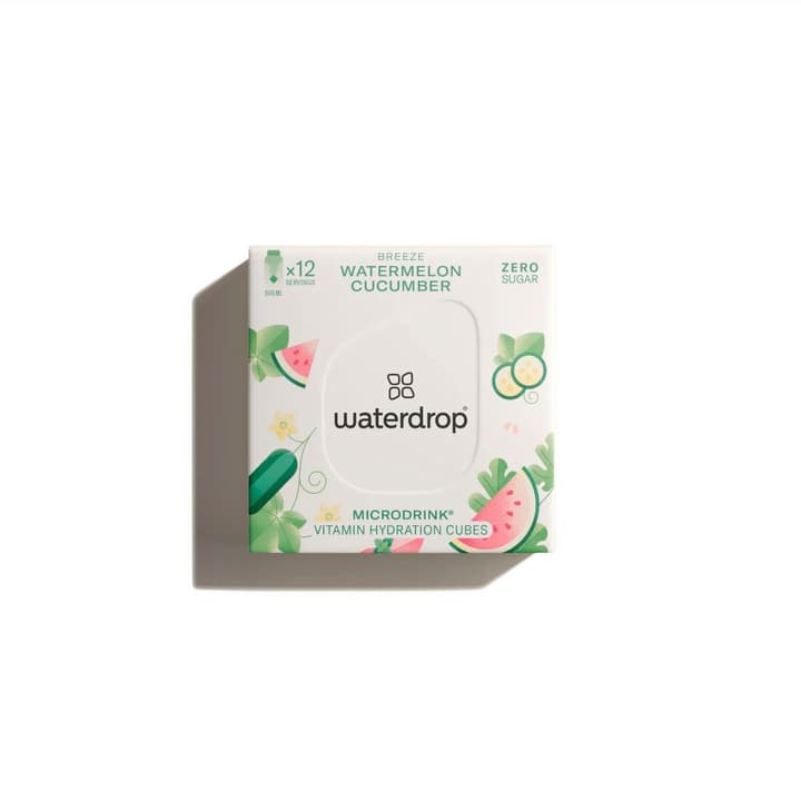 Image of waterdrop Microdrinks Breeze 12-Pack Microdrinks lindgrün