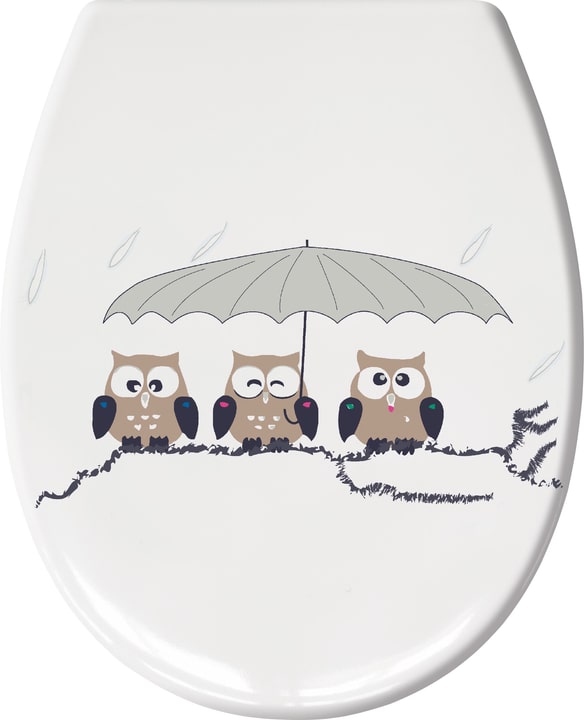Kleine Wolke Siège de WC Chouette Siège de WC Chouette Kleine Wolke 67514660000017 Photo n°. 1
