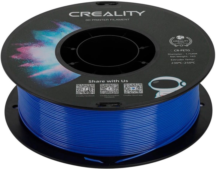 Image of Creality Filament PETG, Blau, 1.75 mm, 1 kg 3D Drucker