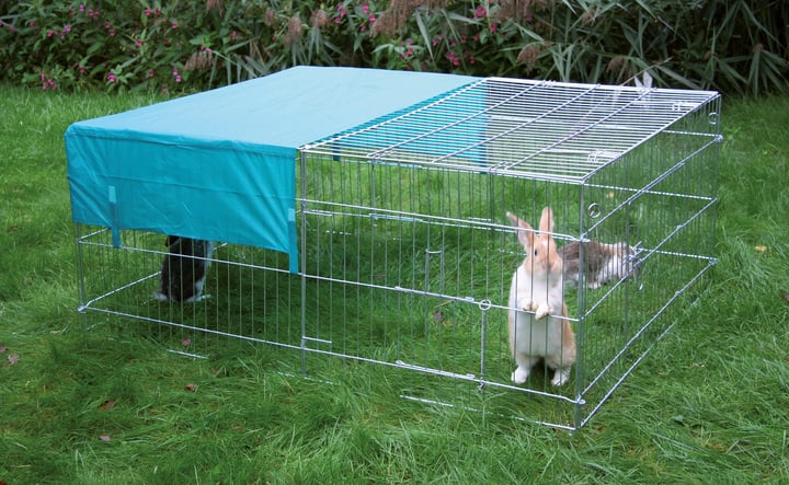 Image of Freilaufgehege, inkl. Sonnenschutz 144x112x60cm bei Do it + Garden von Migros