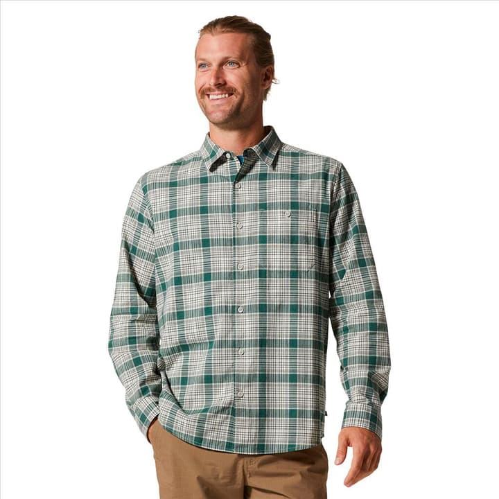 Image of Mountain Hardwear M Big Cottonwood LS Shirt Hemd petrol