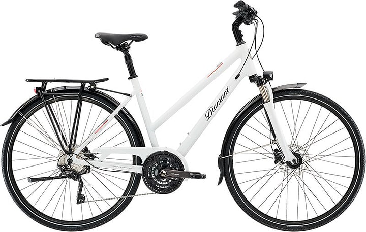 Diamant Ubari Super Deluxe Trekkingbike Ubari Super Deluxe Trekkingbike Diamant 464811604510 Rahmengrösse 45 Farbe weiss Bild-Nr. 1