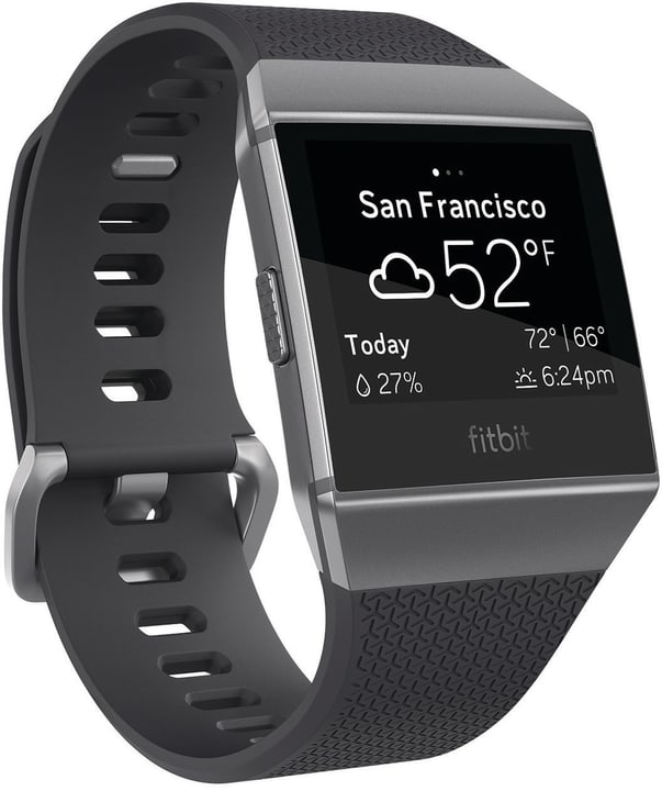 ionic charcoal smoke gray fitbit