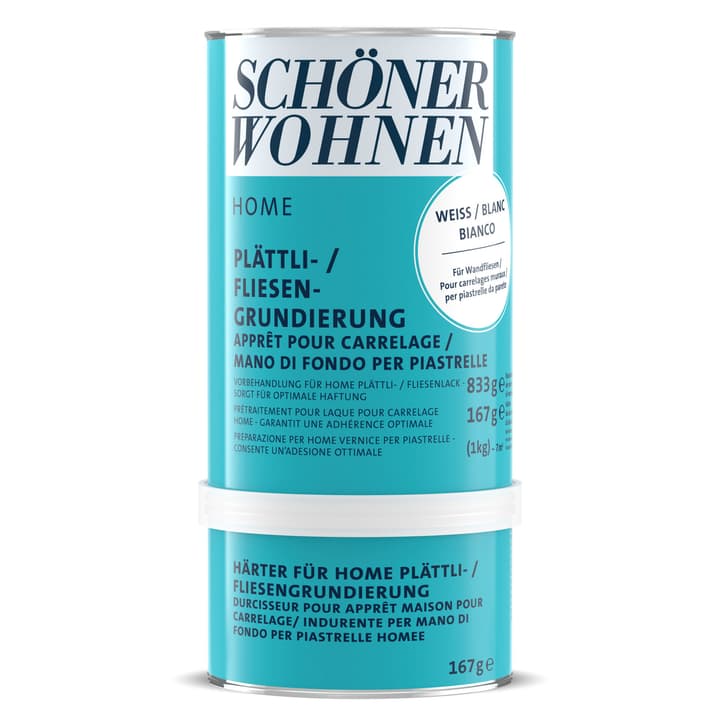 Image of Schöner Wohnen 2K-Fliesengrundierung weiss 1 l Acryllack