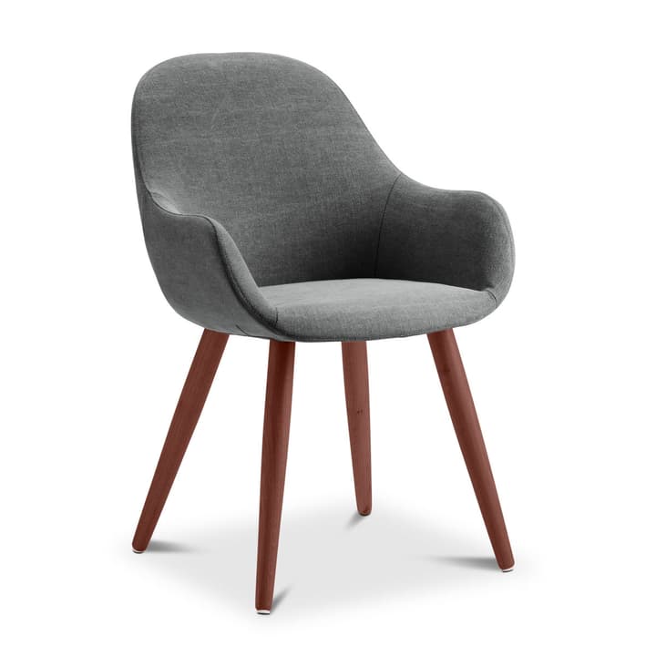 LAYLA Stuhl Stoff Mariam LAYLA Stuhl Stoff Mariam 366026859604 Grösse B: 56.0 cm x T: 60.0 cm x H: 84.0 cm Farbe Grau Bild Nr. 1