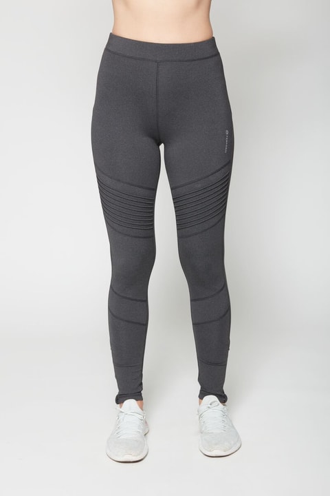 Image of Perform W Leggings Pleats Laufleggings anthrazit bei Migros SportXX