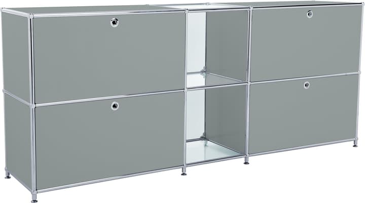 FLEXCUBE Sideboard FLEXCUBE Sideboard 401814320280 Grösse B: 189.0 cm x T: 40.0 cm x H: 80.5 cm Farbe Grau Bild Nr. 1