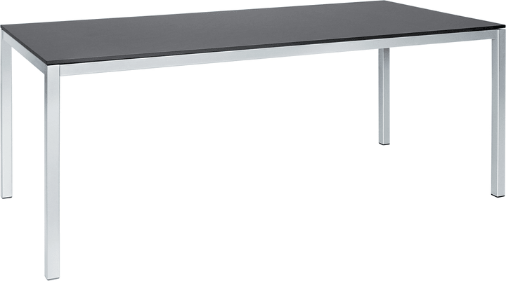 LOCARNO HPL Table LOCARNO HPL Table 753184600083 Taille L: 140.0 cm x L: 80.0 cm x H: 74.0 cm Couleur Dark grey Photo no. 1