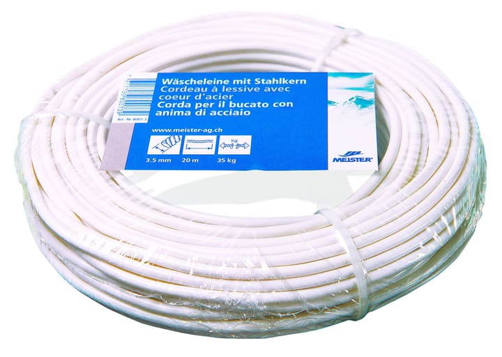 Image of Meister Wäscheleine aus PVC mit Stahlkern bei Do it + Garden von Migros