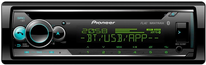 Pioneer Autoradio DEH-S520BT 1 DIN