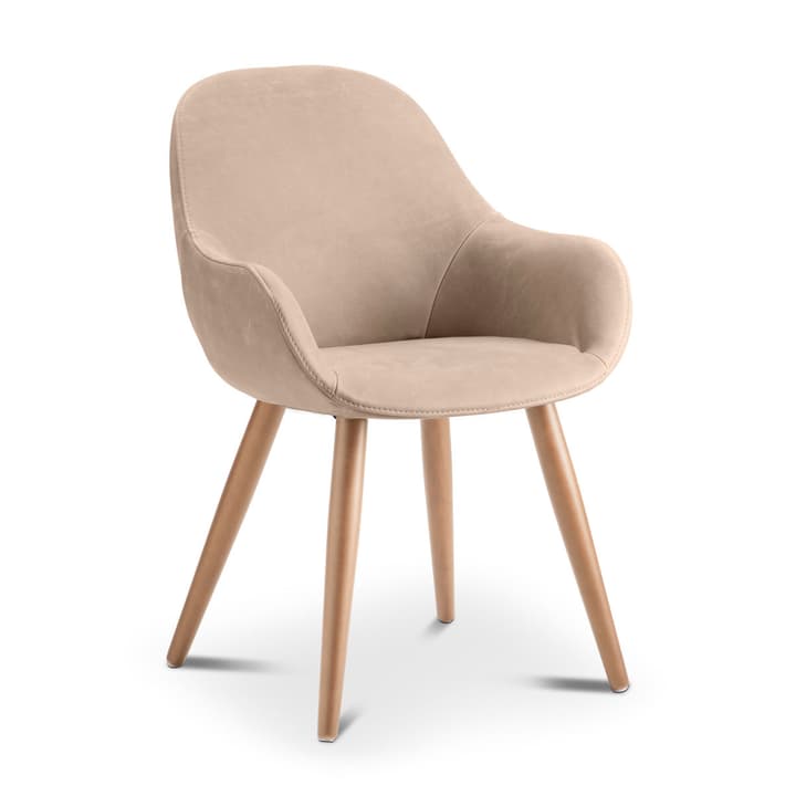 LAYLA Stuhl Grizzly LAYLA Stuhl Grizzly 366028117705 Grösse B: 56.0 cm x T: 60.0 cm x H: 84.0 cm Farbe Taupe Bild Nr. 1