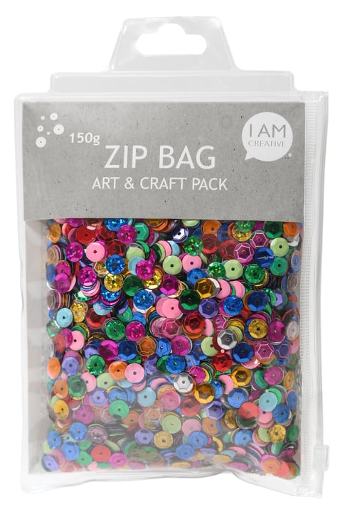 Image of I AM CREATIVE Pailetten Set, Zip bei Do it + Garden von Migros