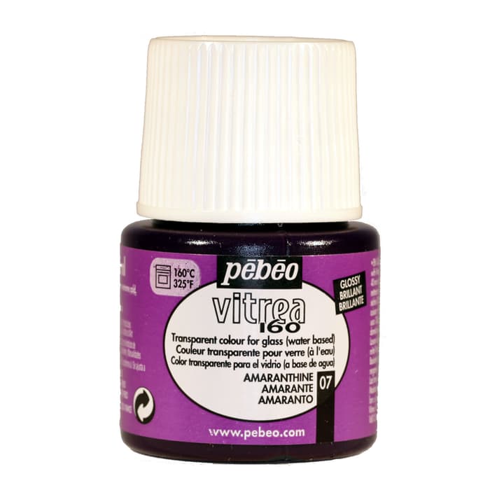 Pebeo Pébéo Vitrea 160 Brillante Pébéo Vitrea 160 Brillante Pebeo 663507310700 Colore Amaranto N. figura 1