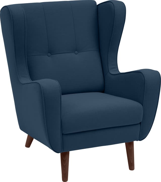 BRAHMS Poltrona BRAHMS Poltrona 402462907040 Dimensioni L: 80.0 cm x P: 90.0 cm x A: 97.5 cm Colore Blu N. figura 1