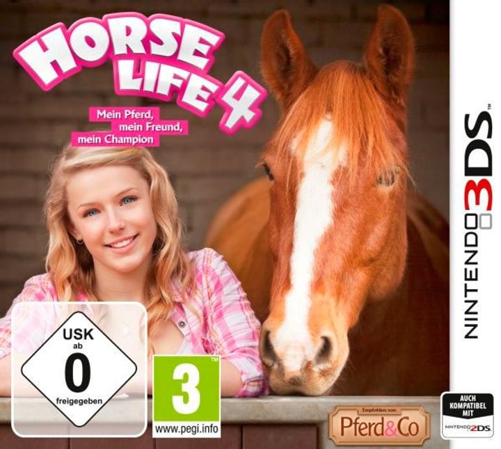 3DS - Horse Life 4: Mein Pferd, mein Freund, mein Champion 3DS - Horse Life 4: Mein Pferd, mein Freund, mein Champion 785300121939 N. figura 1