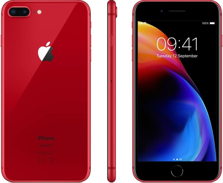 Apple iPhone 8 Plus rot 256GB Smartphone iPhone 8 Plus rot 256GB Smartphone Apple 785300134678 Photo no. 1