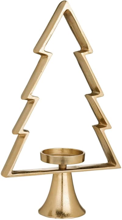 Image of Eglo Kerzenhalter Tanne Mukayle 44 cm Aluminium, L 260, B 95, H 440, Gold Windlicht