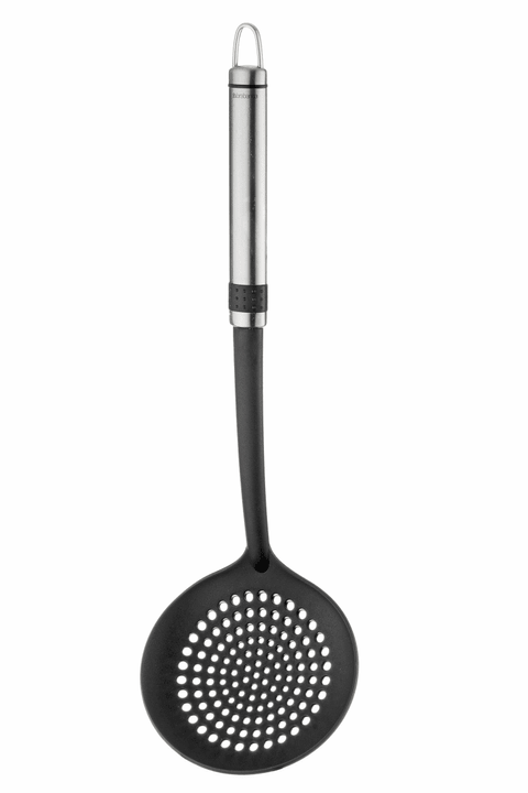 brabantia PN Écumoire PN Écumoire brabantia 441054200720 Couleur Noir / Argent Dimensions L: 12.0 cm x P: 3.0 cm x H: 33.5 cm Photo no. 1