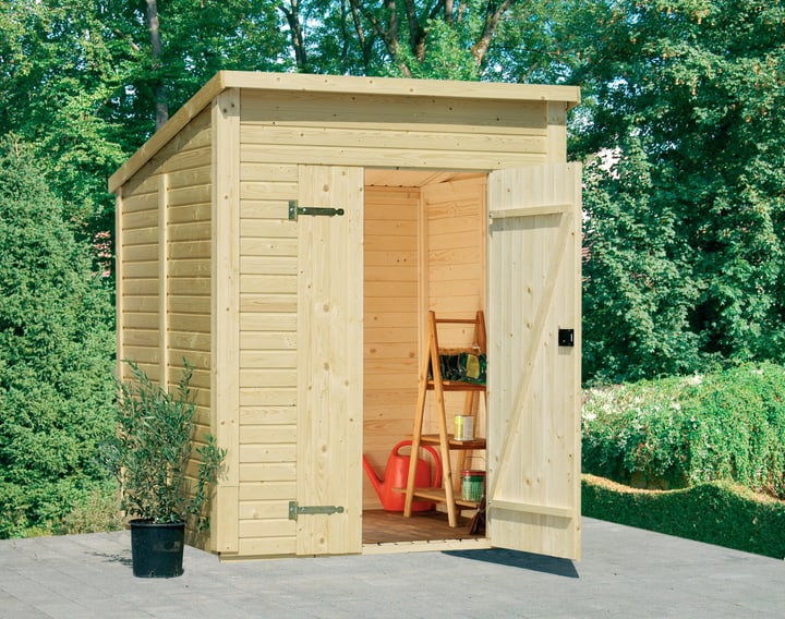 Casetta per attrezzi Seeland Casetta per attrezzi Seeland 647000500000 Colore Nature Copertura di tetto Cartone catramato N. figura 1