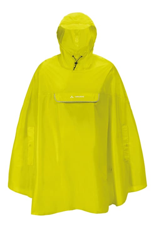 Image of Vaude Valdipino Poncho Bike-Regenponcho neongrün bei Migros SportXX