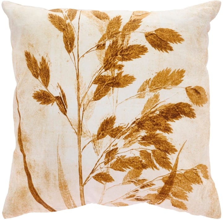 Image of Södahl Kissen Hafergras mit Füllung 50 cm x cm, Braun/Weiss