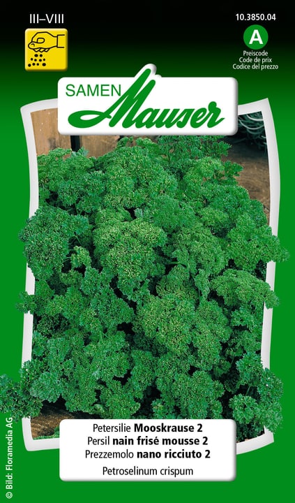 Image of Samen Mauser Petersilie Mooskrause 2 Kräutersamen bei Do it + Garden von Migros