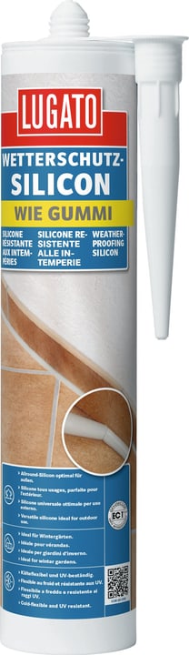 Image of Lugato Wie Gummi Wetterschutz-Silikon alu 310 ml Silikon bei Do it + Garden von Migros