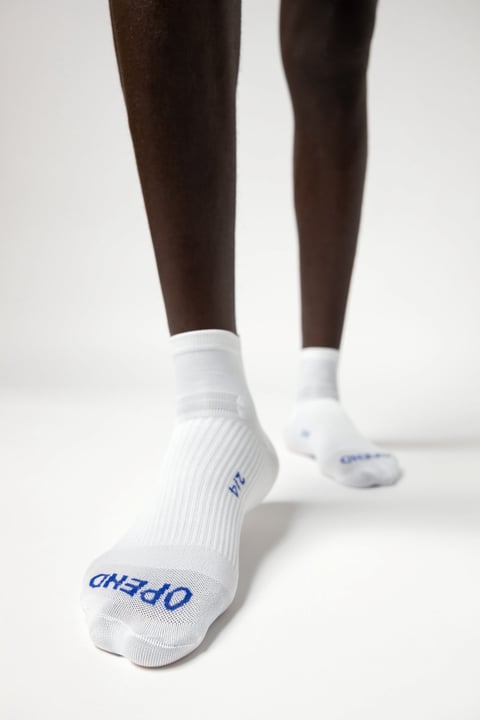 Image of Opend Signature White 2.0 Sportsocken weiss