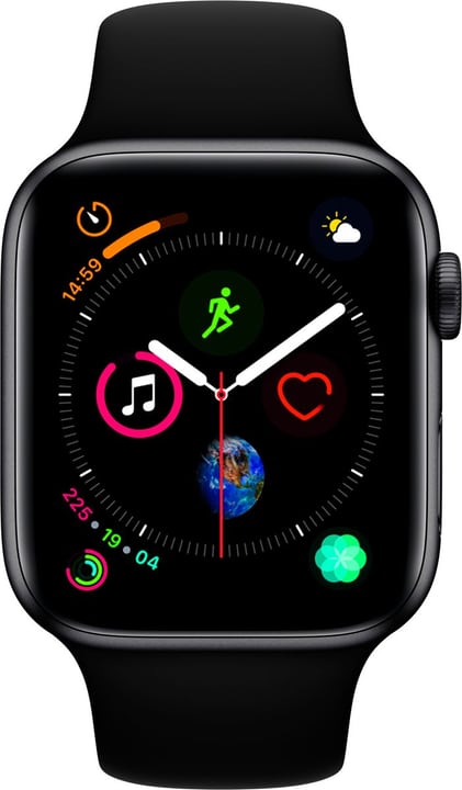 Apple Watch Serie 4 44mm GPS+Cellular space gray Aluminum Black Sport Band Smartwatch Watch Serie 4 44mm GPS+Cellular space gray Aluminum Black Sport Band Smartwatch Apple 798454200000 N. figura 1
