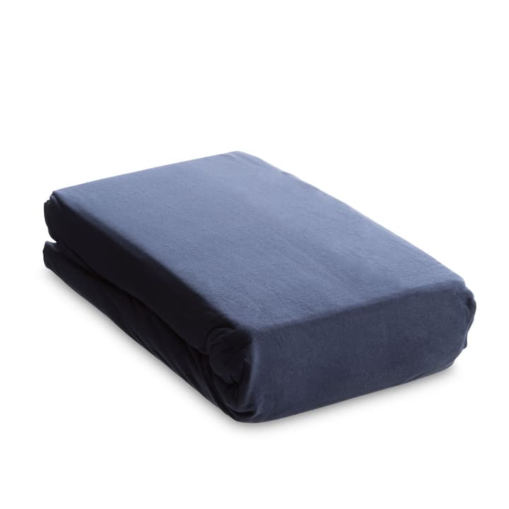 JERSEY Drap-housse JERSEY Drap-housse 376010823303 Couleur Bleu foncé Dimensions L: 200.0 cm x L: 180.0 cm Photo no. 1