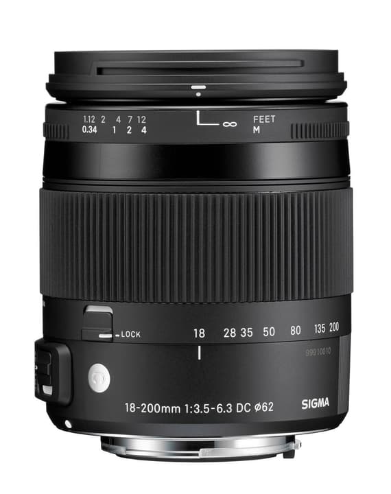 Sigma 18-200mm F3.5-6.3 DC Makro OS HSM Contemporary per Nikon 18-200mm F3.5-6.3 DC Makro OS HSM Contemporary per Nikon Sigma 785300126190 N. figura 1