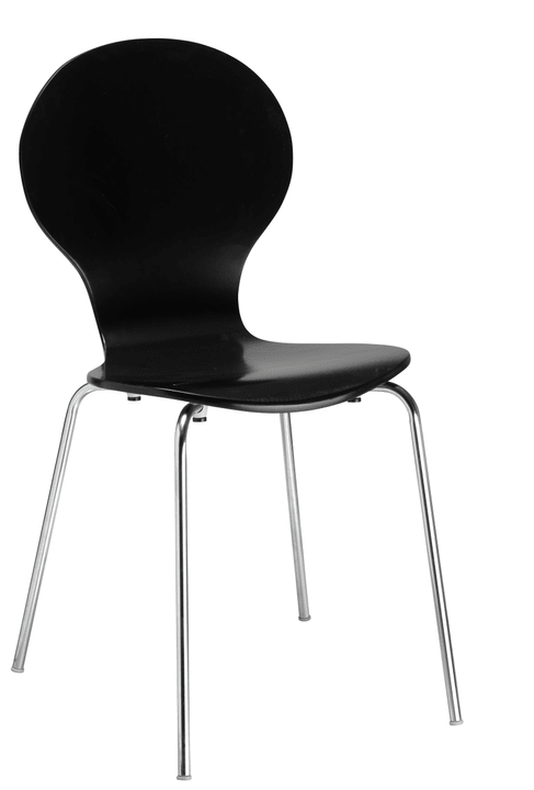 JACOBI Chaise JACOBI Chaise 403827501420 Dimensions L: 46.0 cm x P: 44.0 cm x H: 85.0 cm Couleur Noir Photo no. 1
