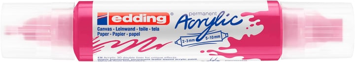 Image of edding Acrylmarker 5400, double liner, telemagenta bei Do it + Garden von Migros