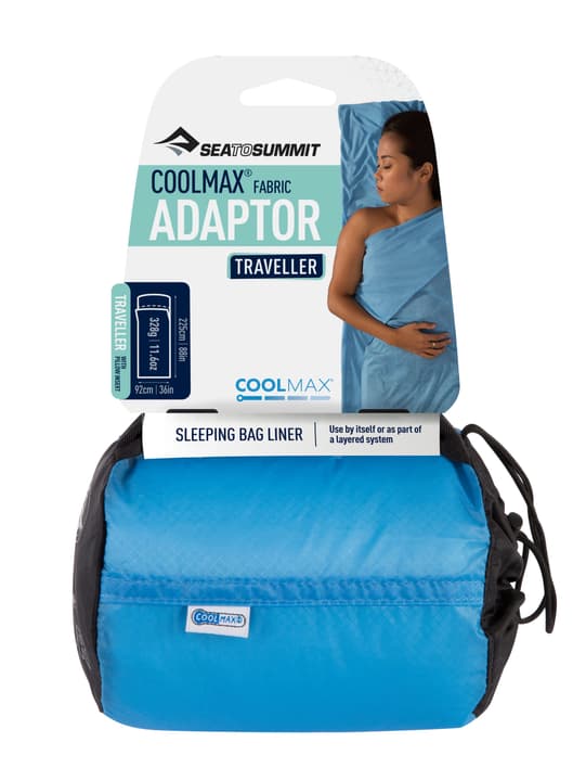 Image of Sea To Summit Coolmax Adaptor Traveller Hüttenschlafsack / Innenschlafsack bei Migros SportXX