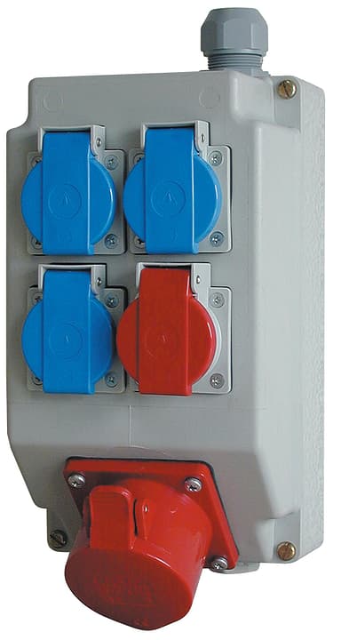 Image of Steffen 1xCEE16/5 / 1xT25 3xT23 Steckdosenverteiler bei Do it + Garden von Migros