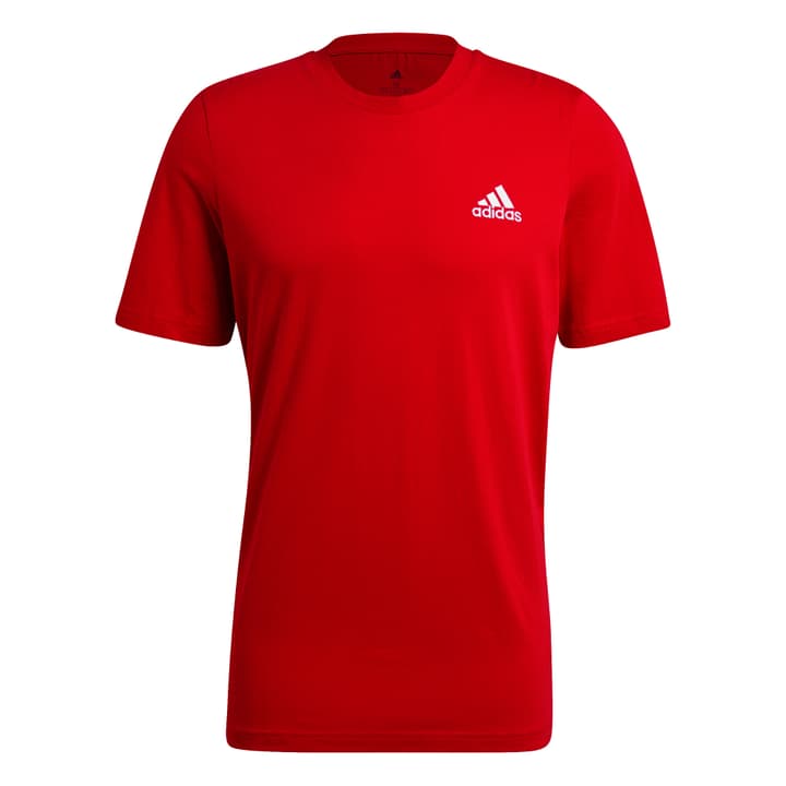 Image of Adidas Essentials Embroidered Small Logo T-Shirt Shirt rot bei Migros SportXX