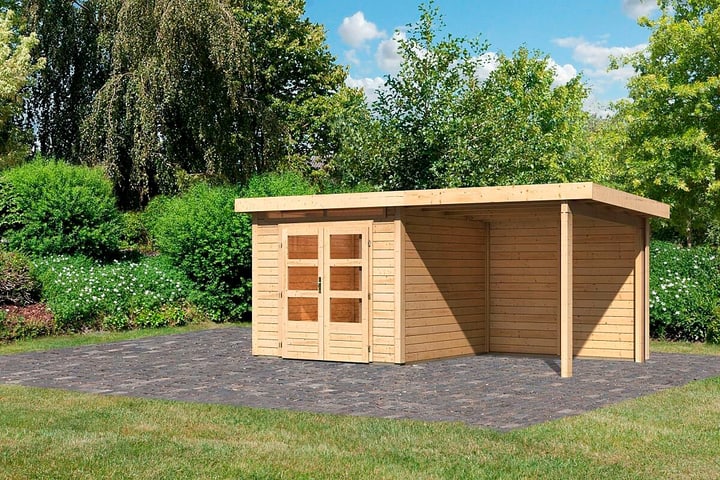 Karibu Abri de jardin Kandern 3 Set, 28 mm Cabane de jardin