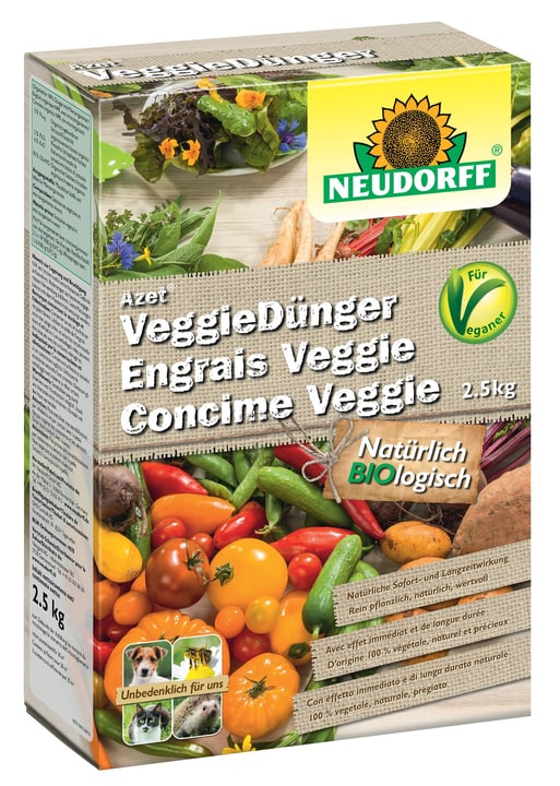 Image of Neudorff Veggiedünger, 2.5 kg Feststoffdünger bei Do it + Garden von Migros