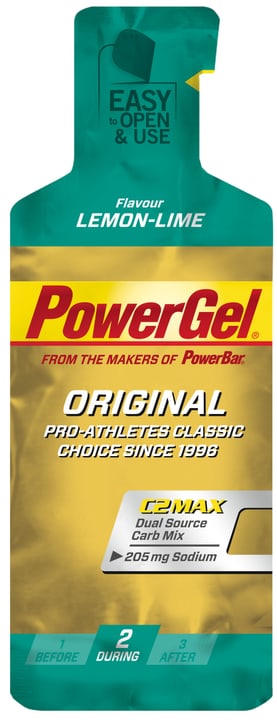 Powerbar Gel Lemon Lime Gel Gel Lemon Lime Gel Powerbar 471987300100 Gusto Citron N. figura 1