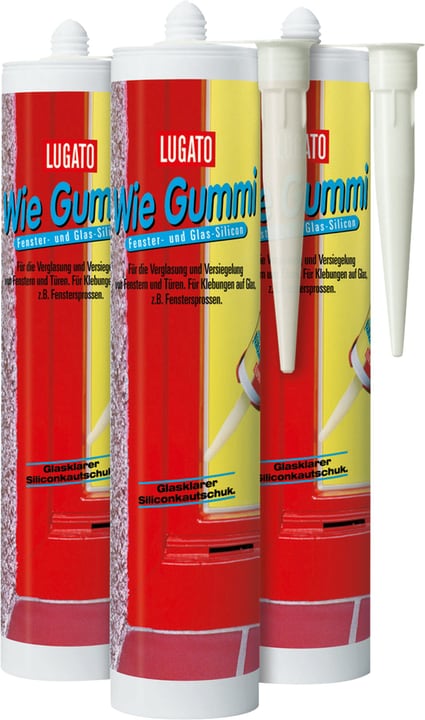 Lugato Sigillante siliconico Sigillante siliconico Lugato 676028900000 Colore Transparente N. figura 1