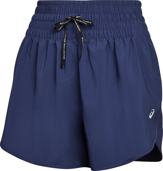 Image of Asics W Nagino 4inch Run Short Laufshorts dunkelblau