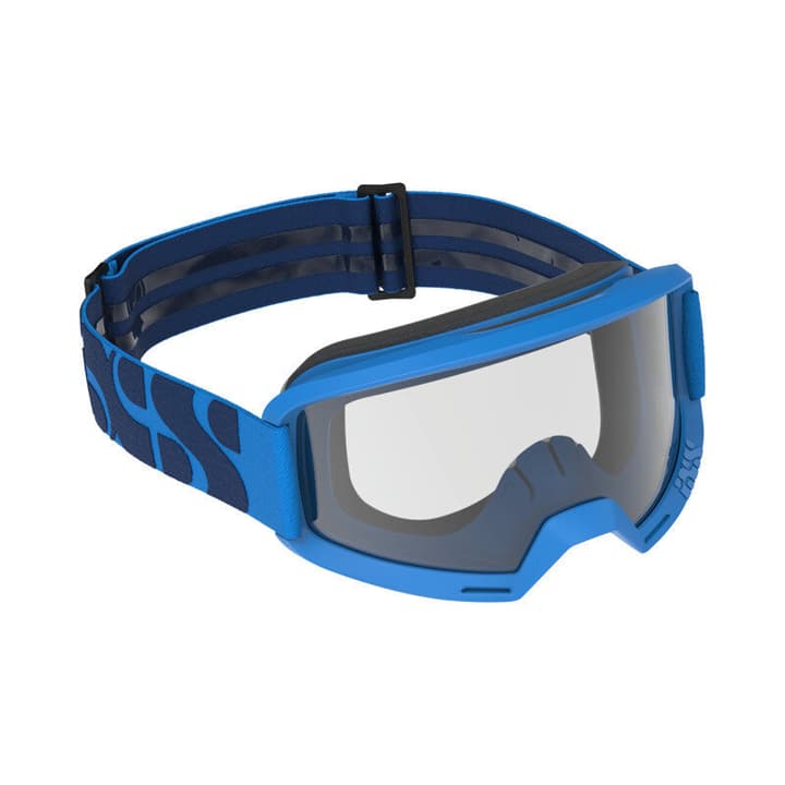 Image of iXS Hack Clear MTB Goggle blau