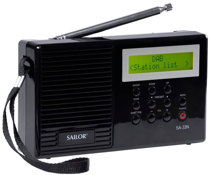 Sailor SA33N Schwarz DAB+ Radio kaufen bei