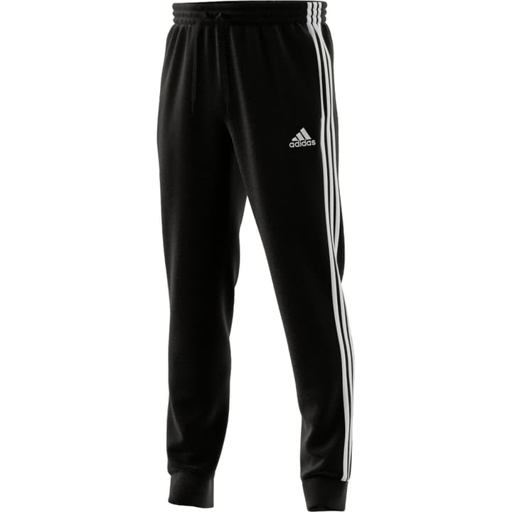 Image of Adidas Essential Tapered Cuff 3 Stripes Trainerhose schwarz bei Migros SportXX