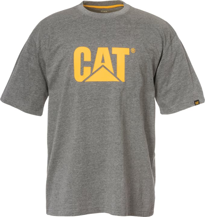 CAT T-Shirt Logo grigio scuro